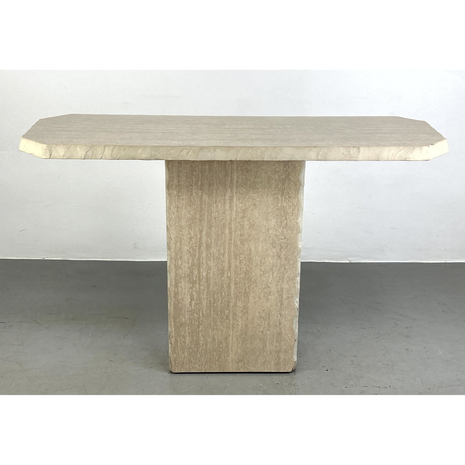 Faux Travertine Console Serving 2b94c5