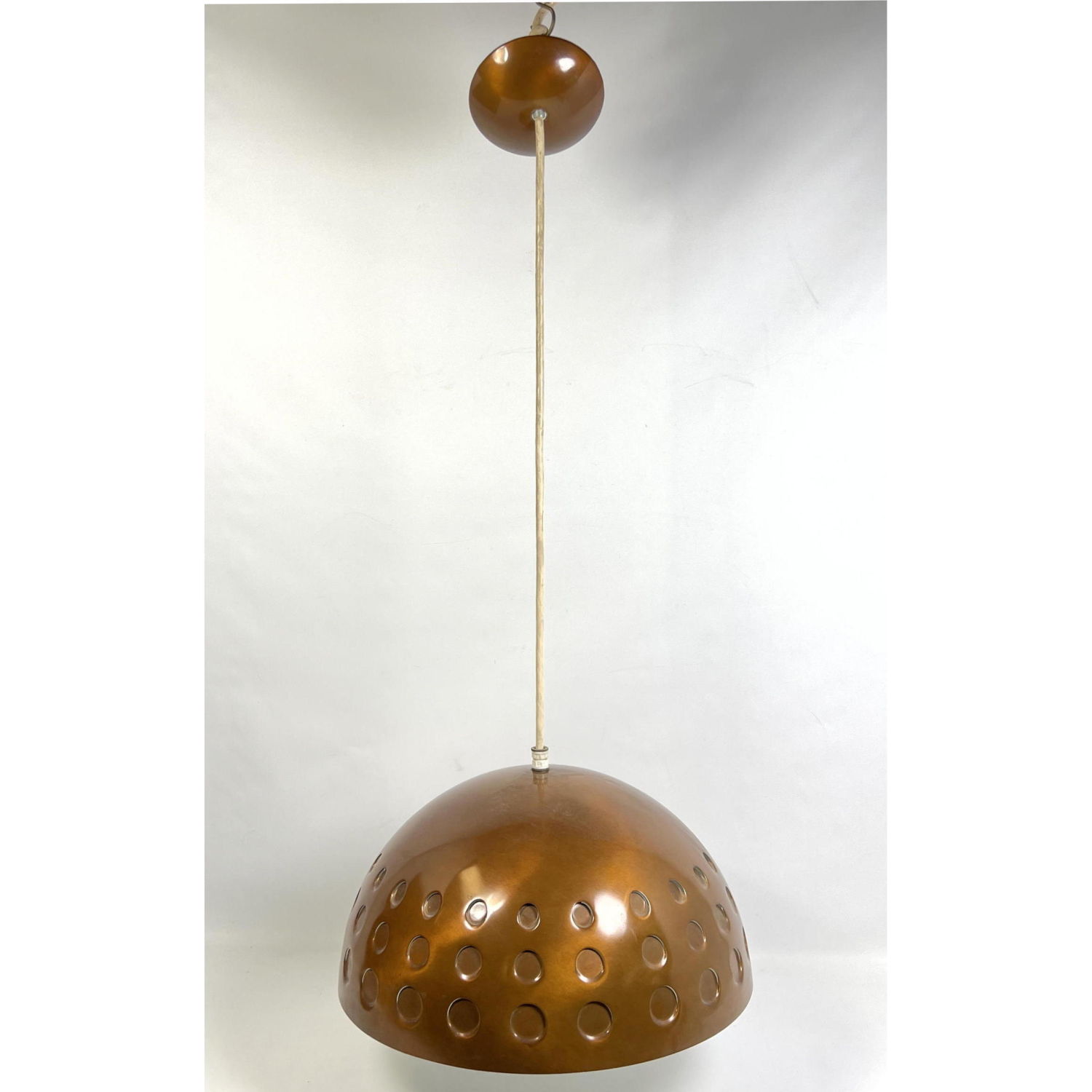 Copper Tone Dome Pendant Lamp Chandelier  2b94d7