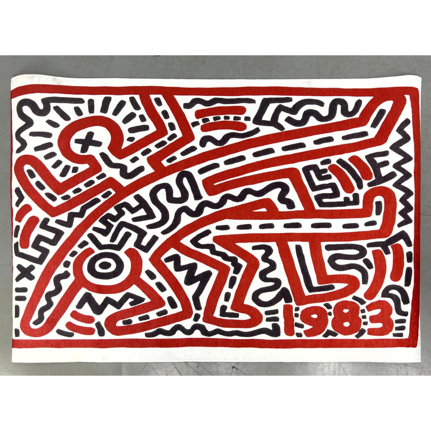 5 8x4 Contemporary Keith Haring 2b94f0