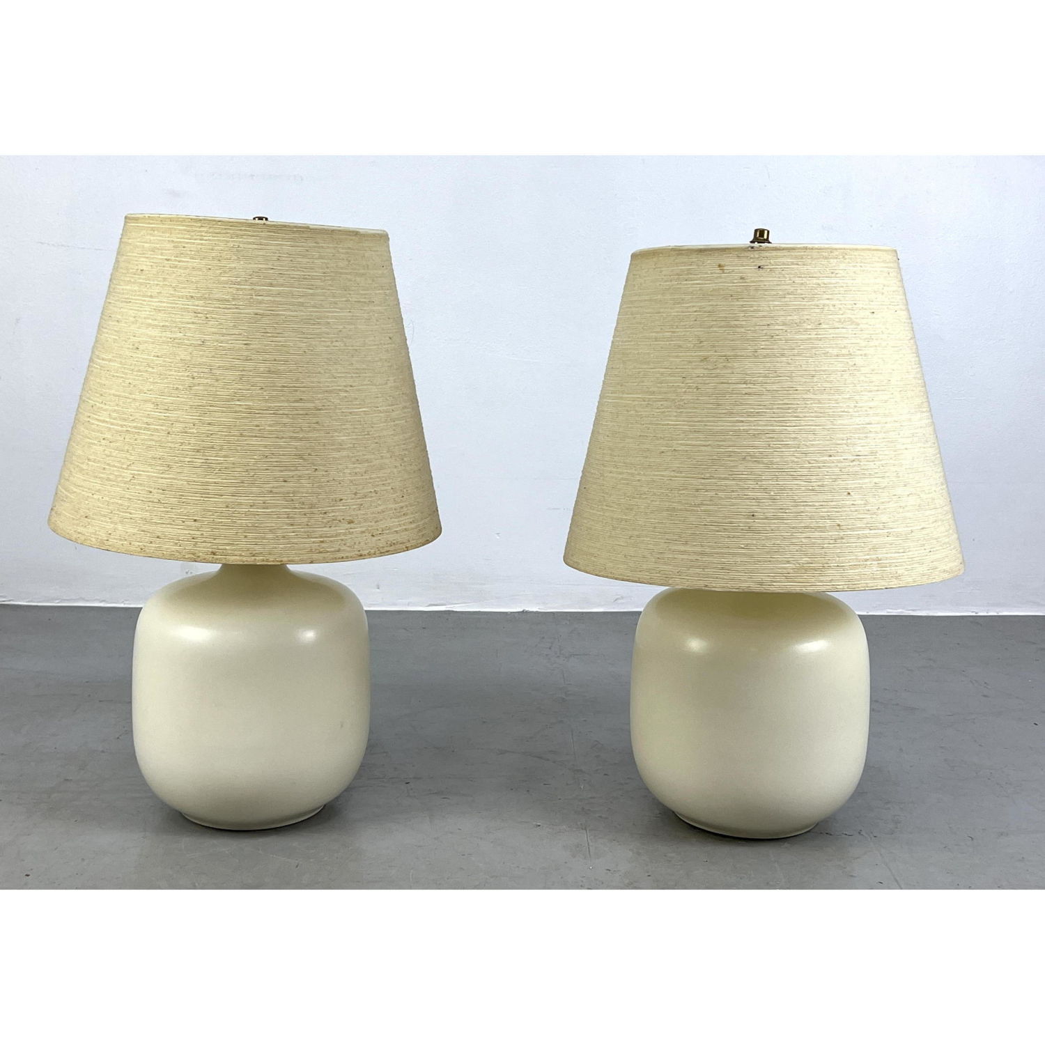 Pair Bostlund table lamps, marked