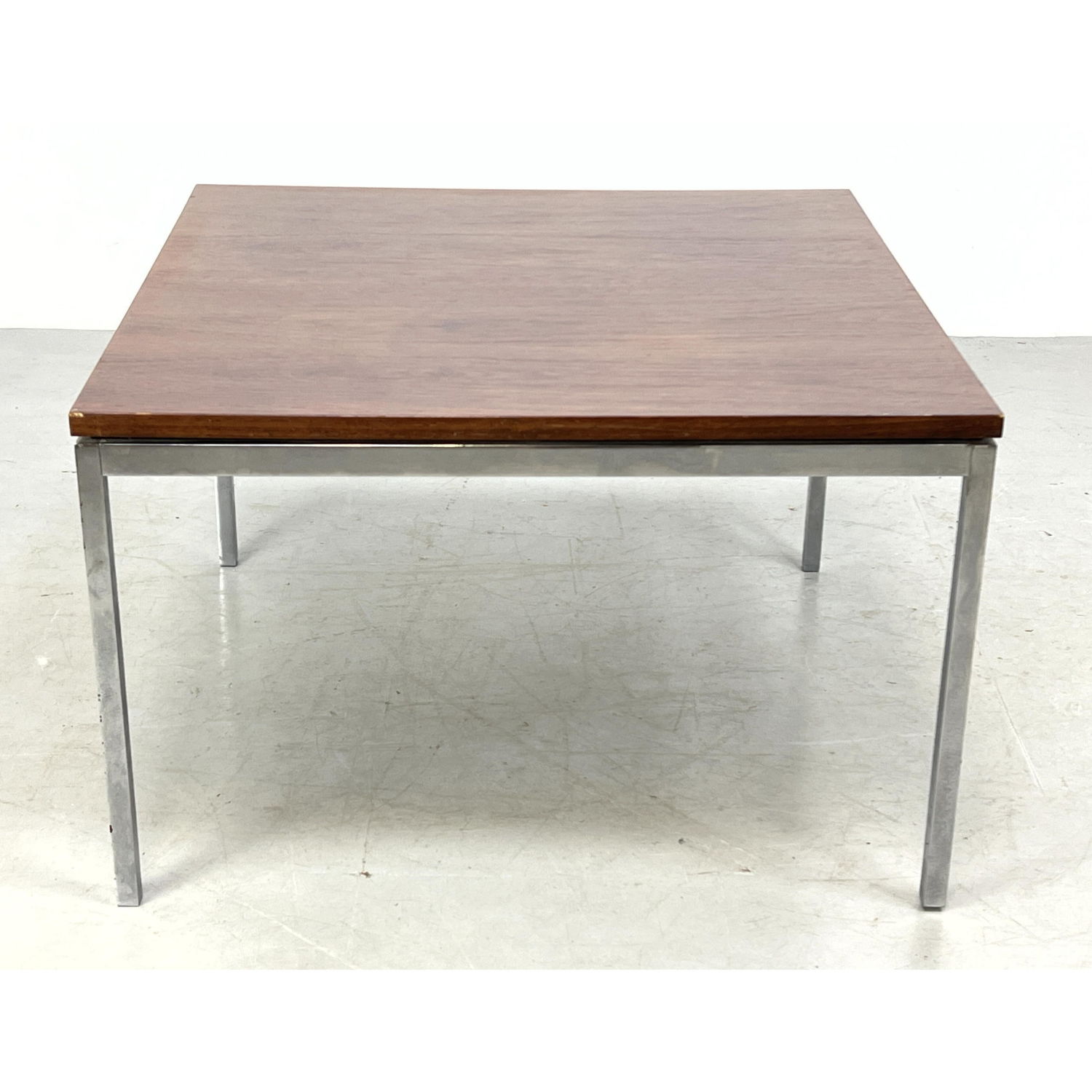 Florence KNOLL rosewood and chrome 2b9559