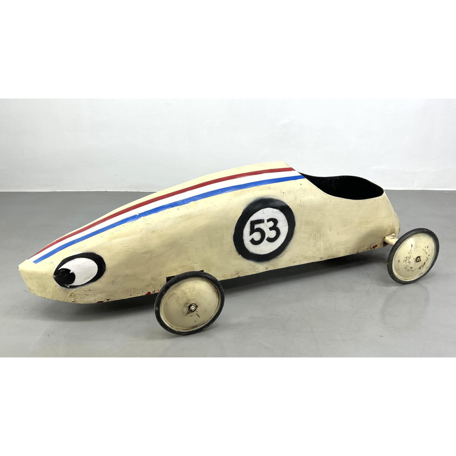 Vintage Soap Box Derby Racing Car 2b95d7