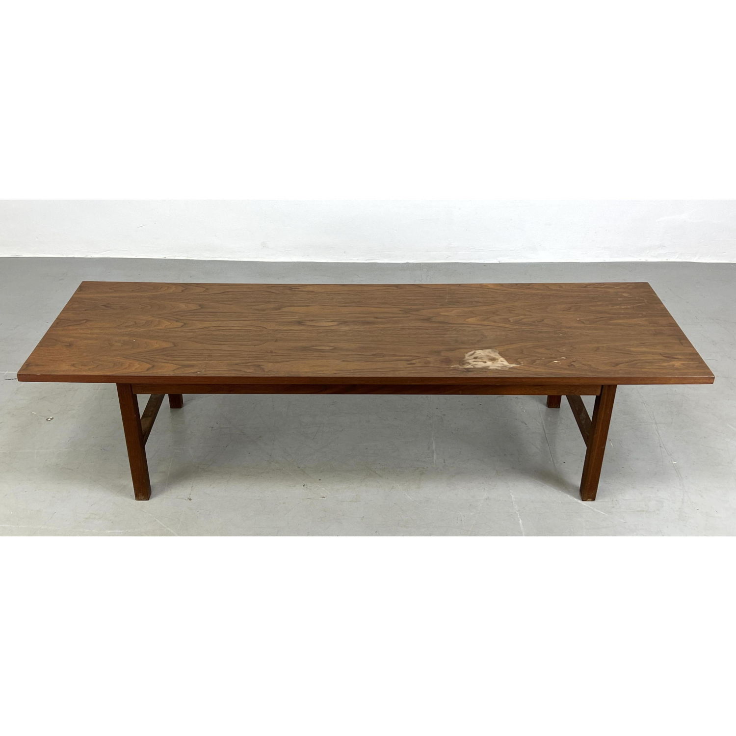 Jack Cartwright walnut coffee table.