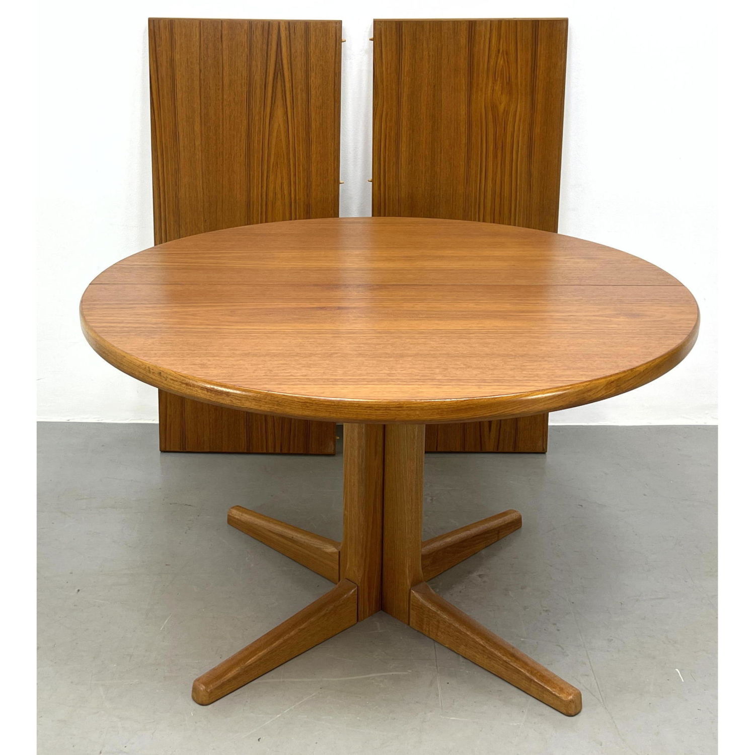 Danish Modern Round Teak Dining