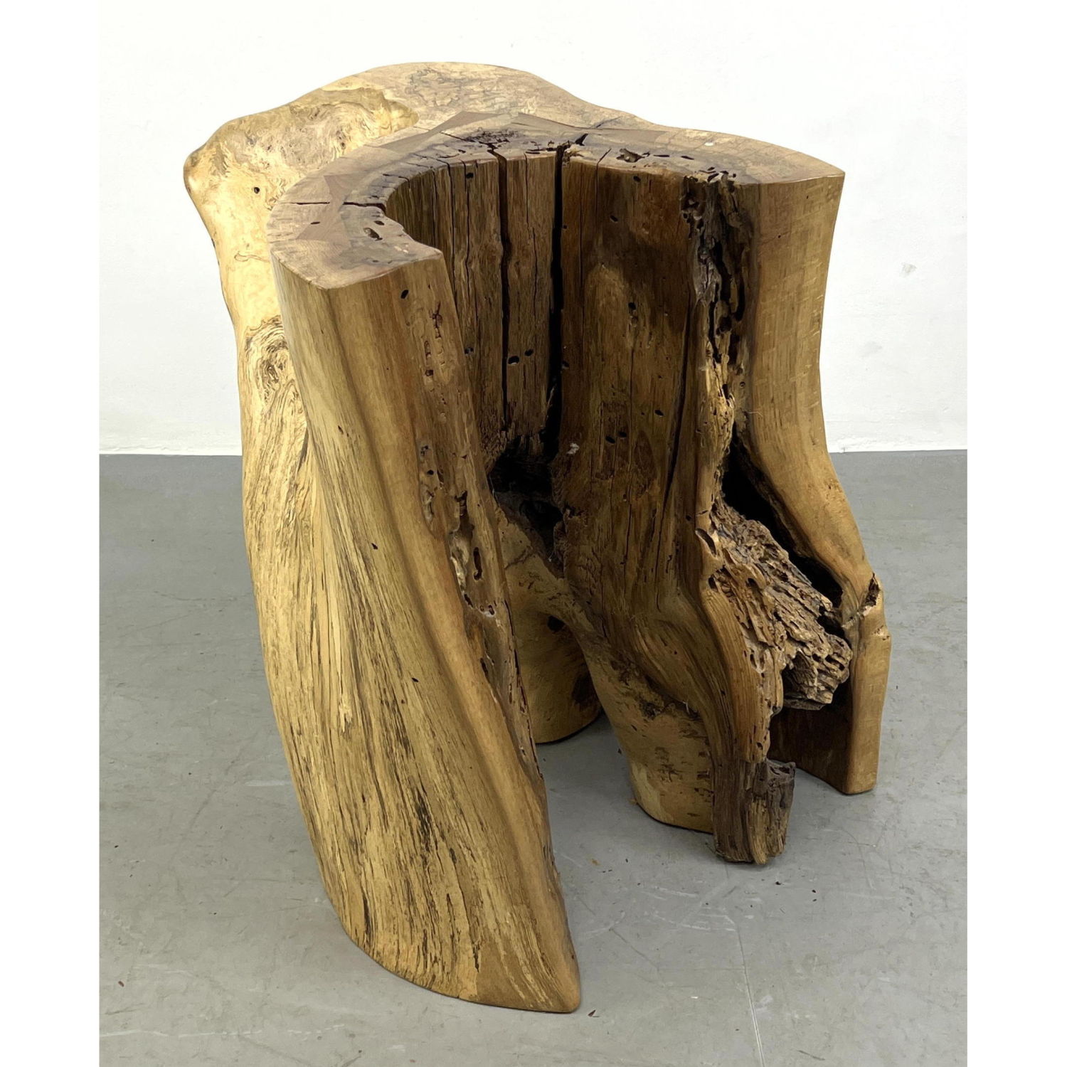 Large Natural Tree Trunk Table
