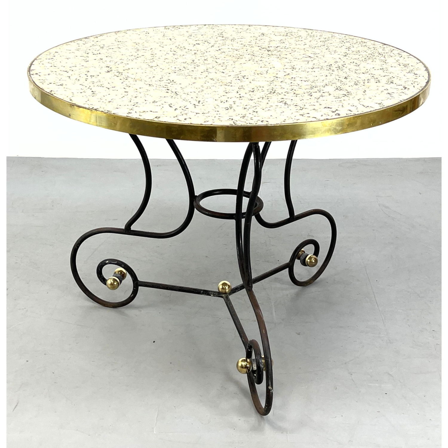 Good French Cafe Style Marble Top 2b9636