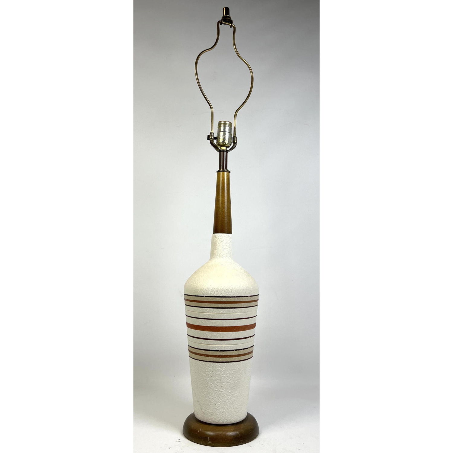 50s Modern Table Lamp Textured 2b9704