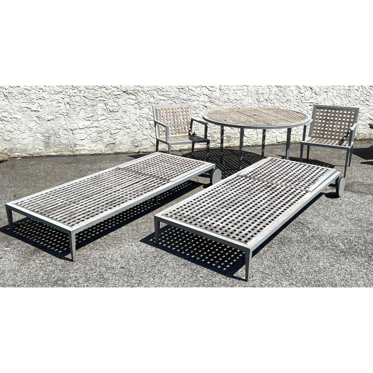 5pc McGuire Teak Outdoor Patio