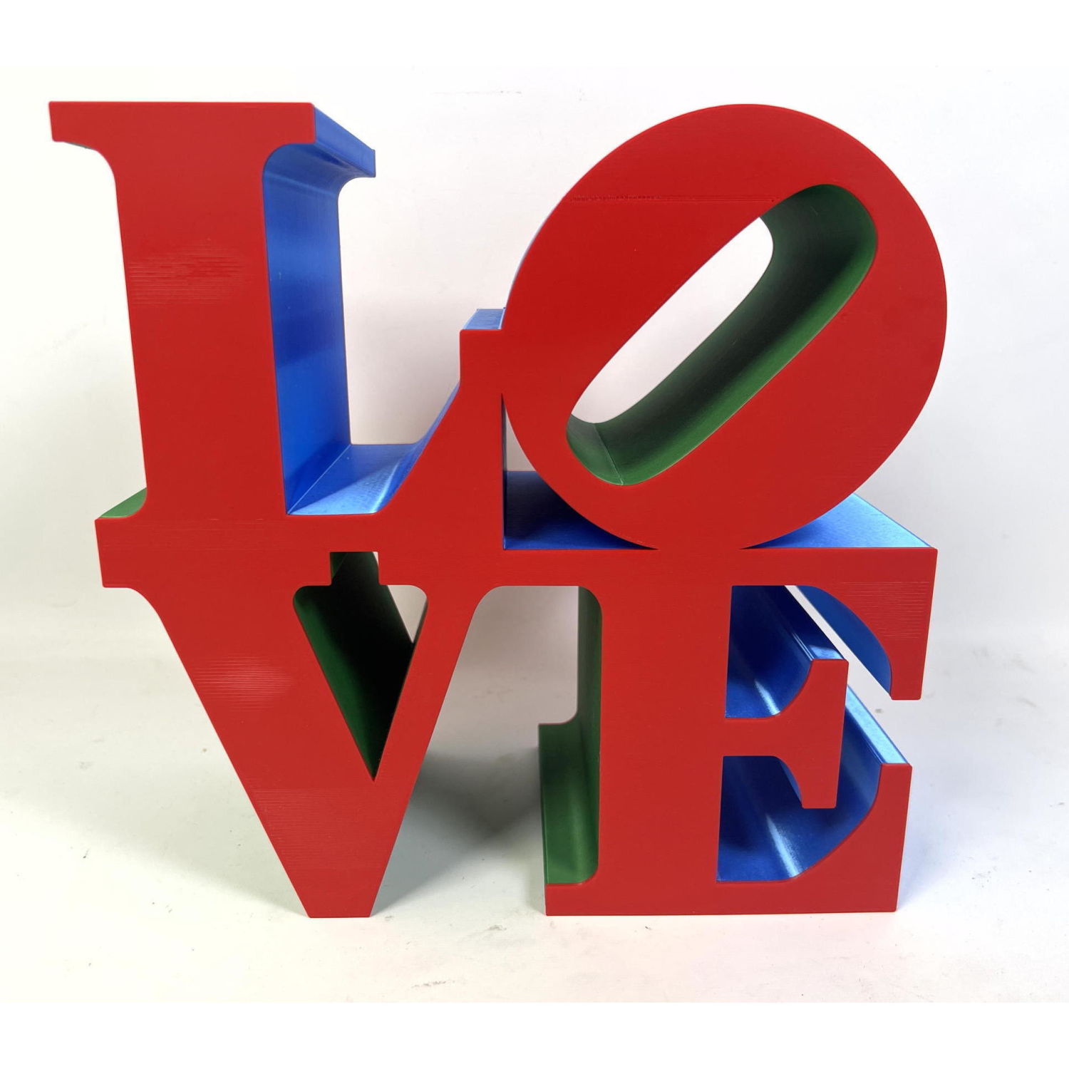 After Robert Indiana "LOVE" Colorful.