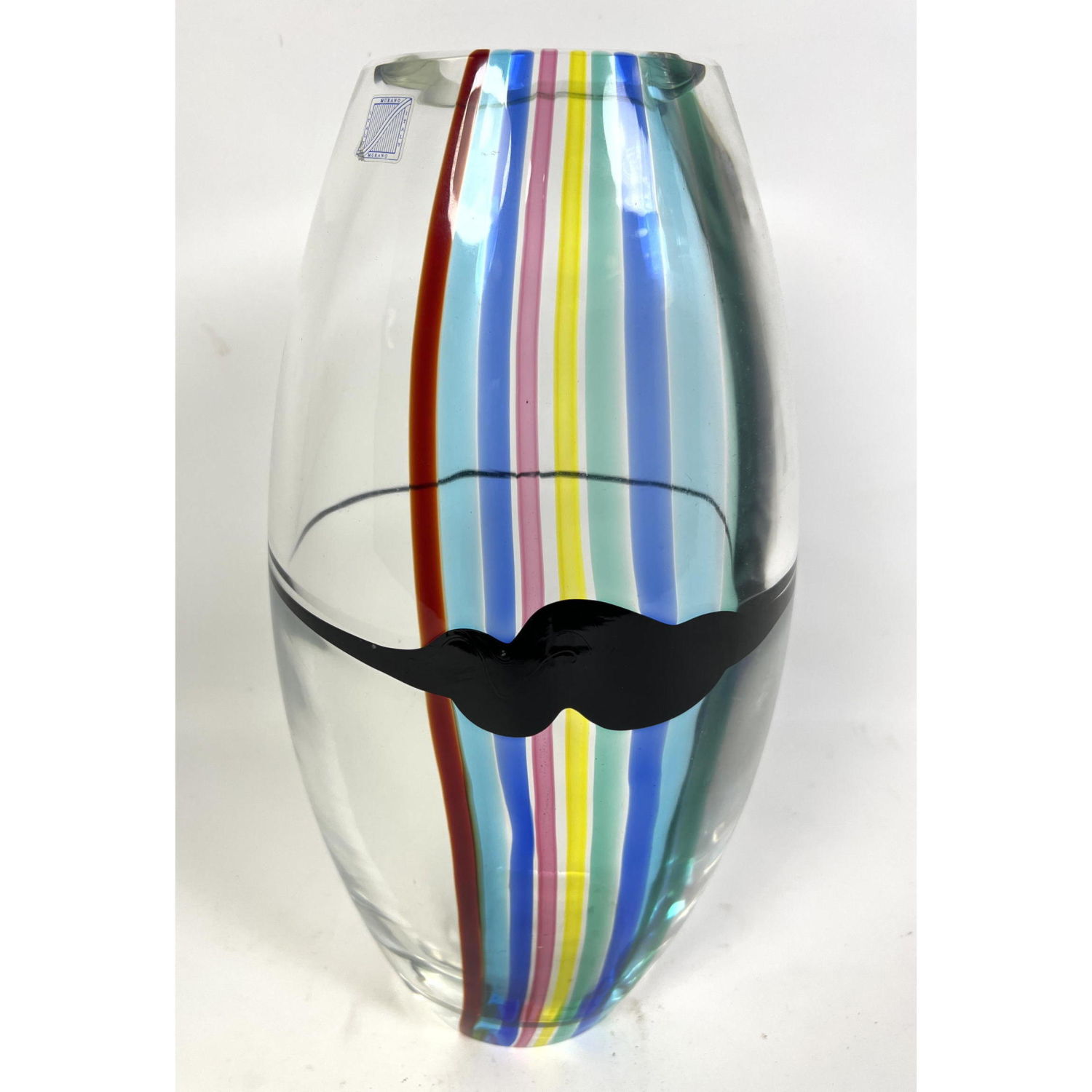 TOSO Murano Glass Vase with Colorful 2b99b4