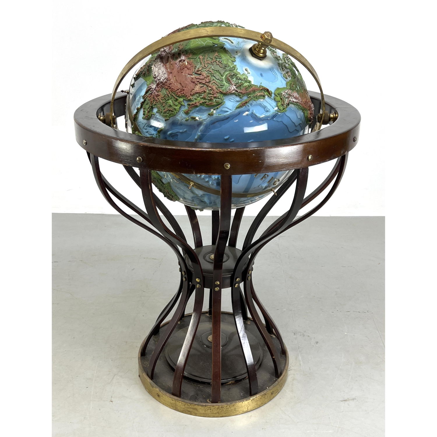 Edward Wormley Style World Globe.