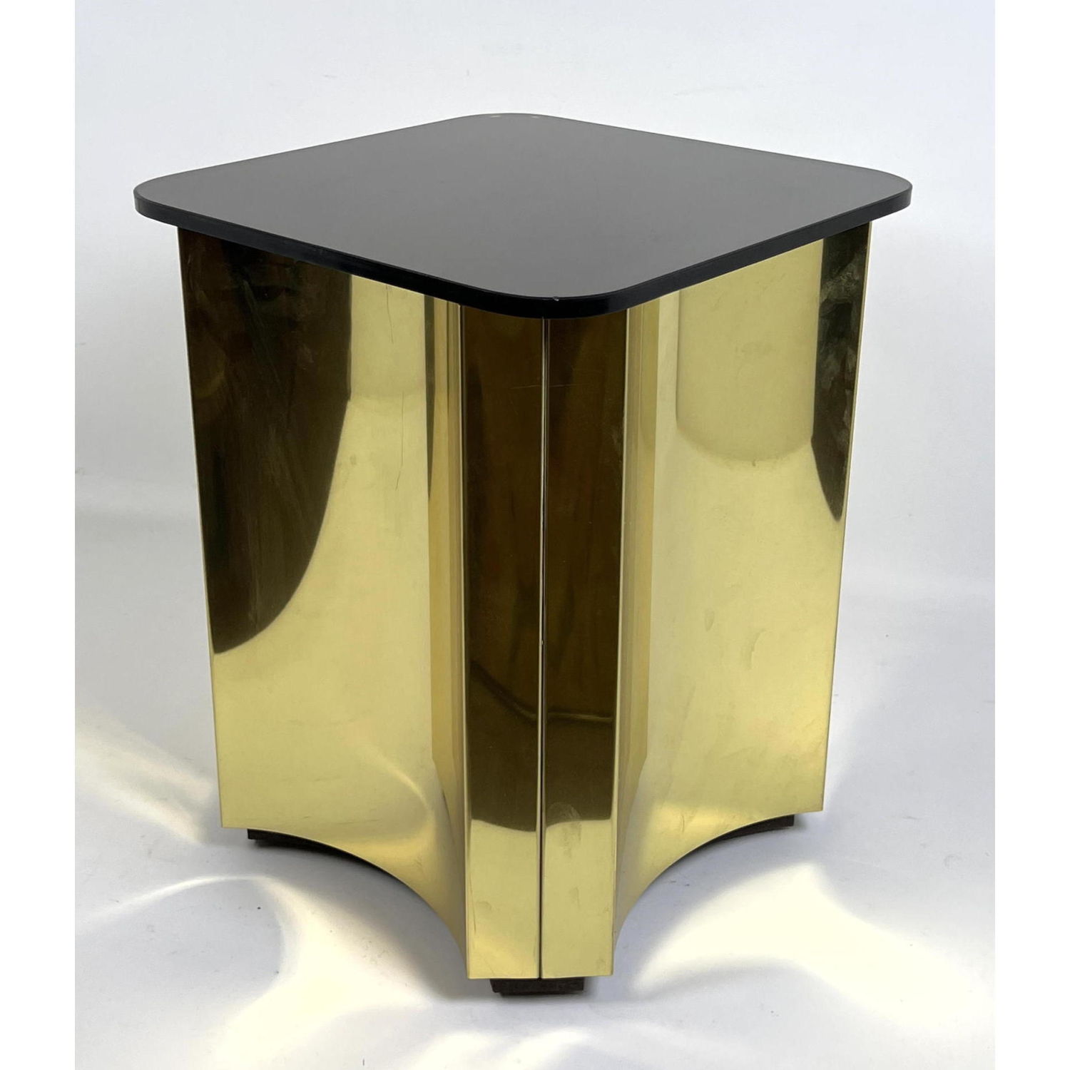 Mastercraft style Brass Side Table.