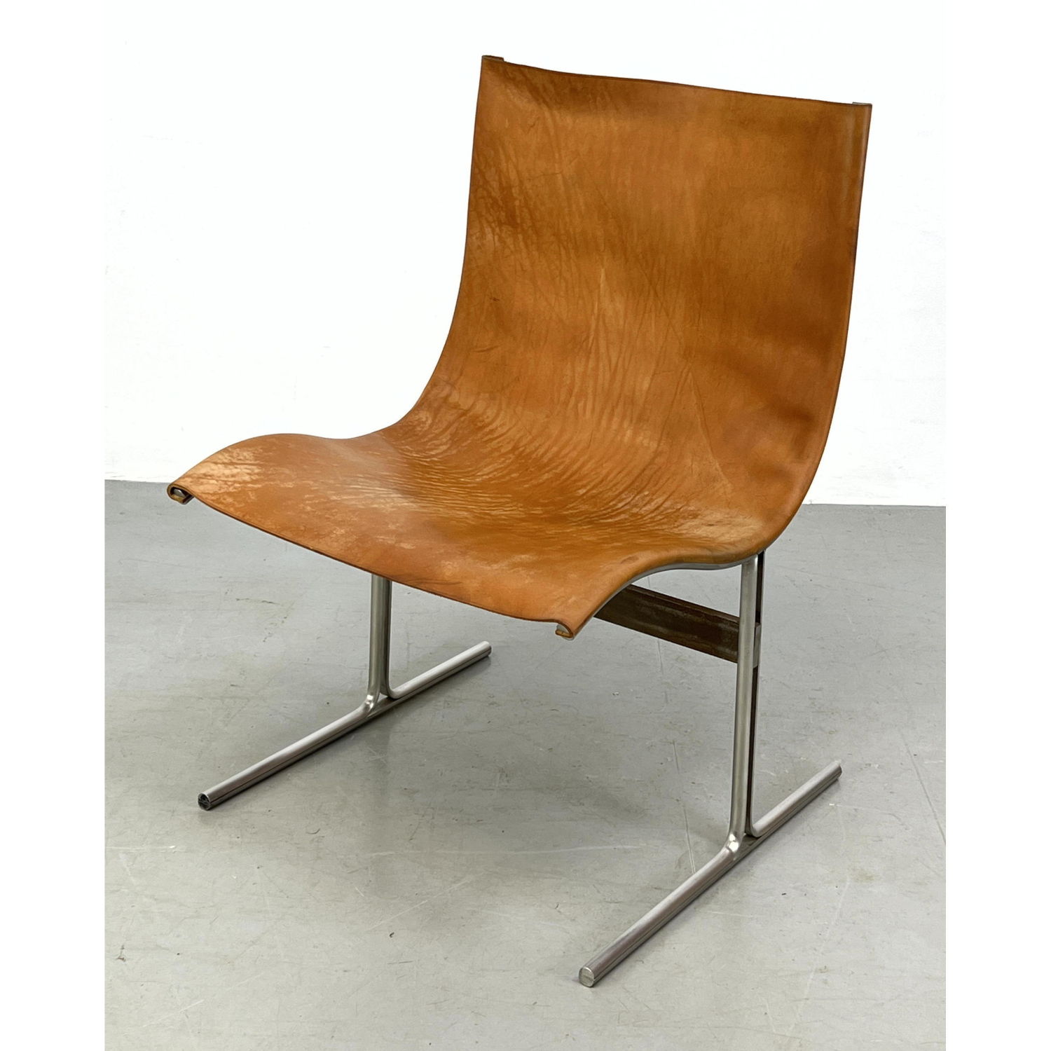 KATAVOLOS Style Leather Sling Chair  2b9a63