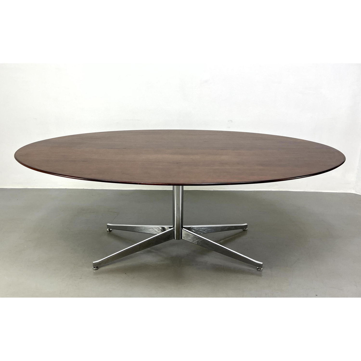 FLORENCE KNOLL Dining Table. Oval