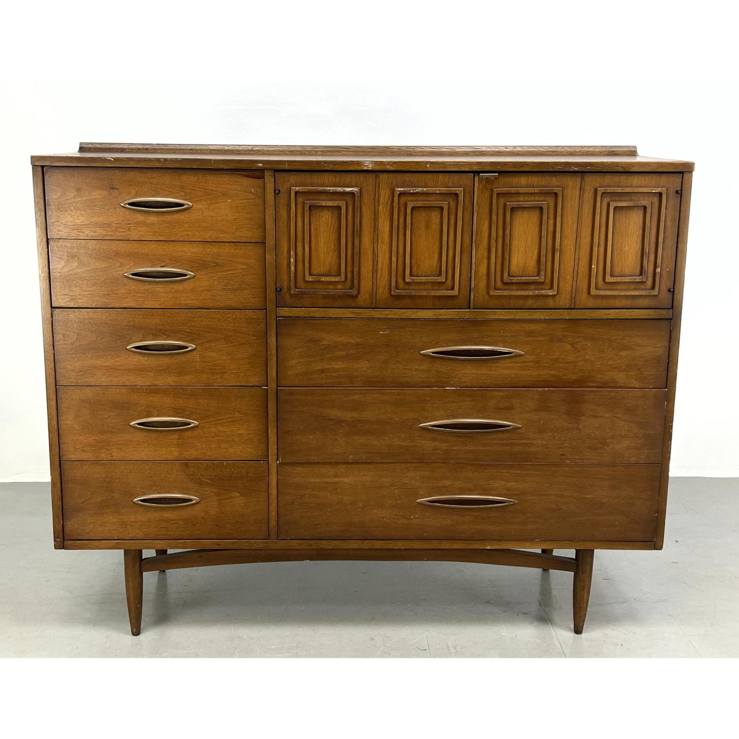 American Modern Walnut Gentleman's