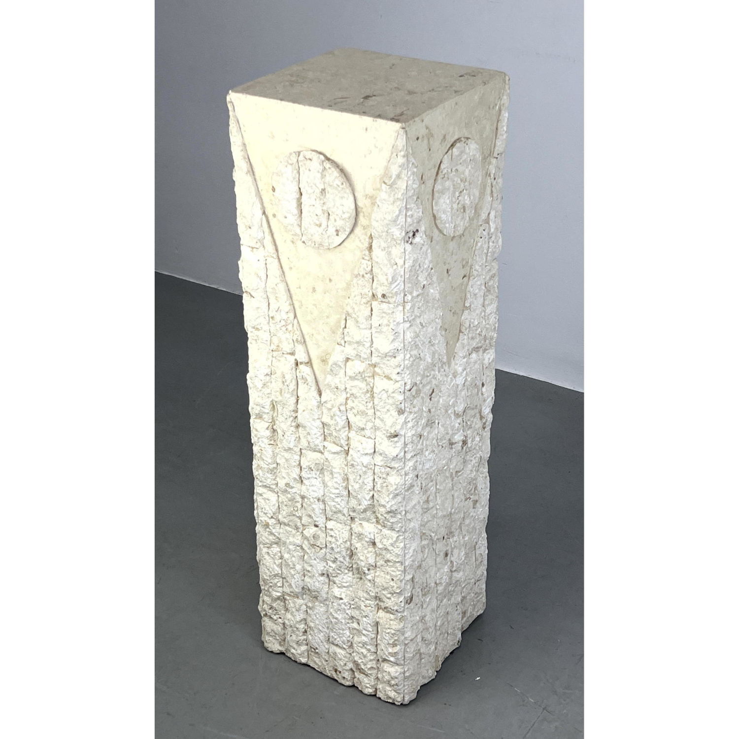 Stone Laminate Decorative Pedestal  2b9bcc