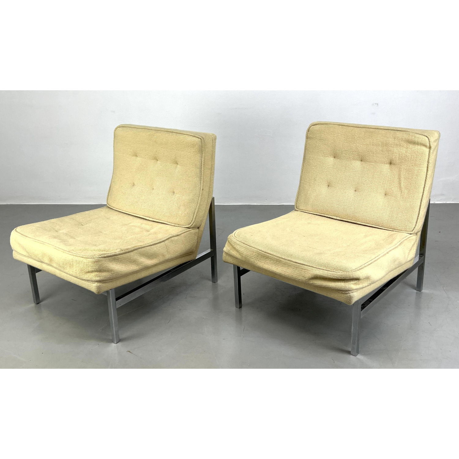 Pr Knoll style Chrome Frame Lounge 2b9be3