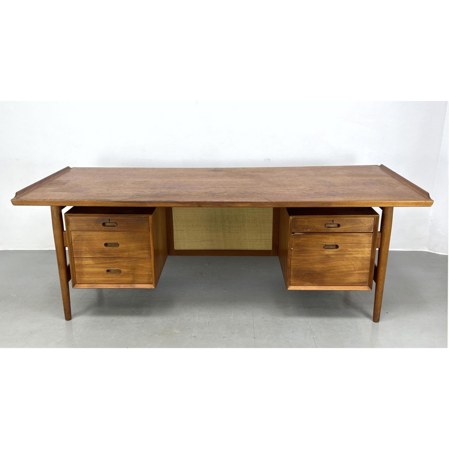 SIBAST Danish Modern Teak Desk.