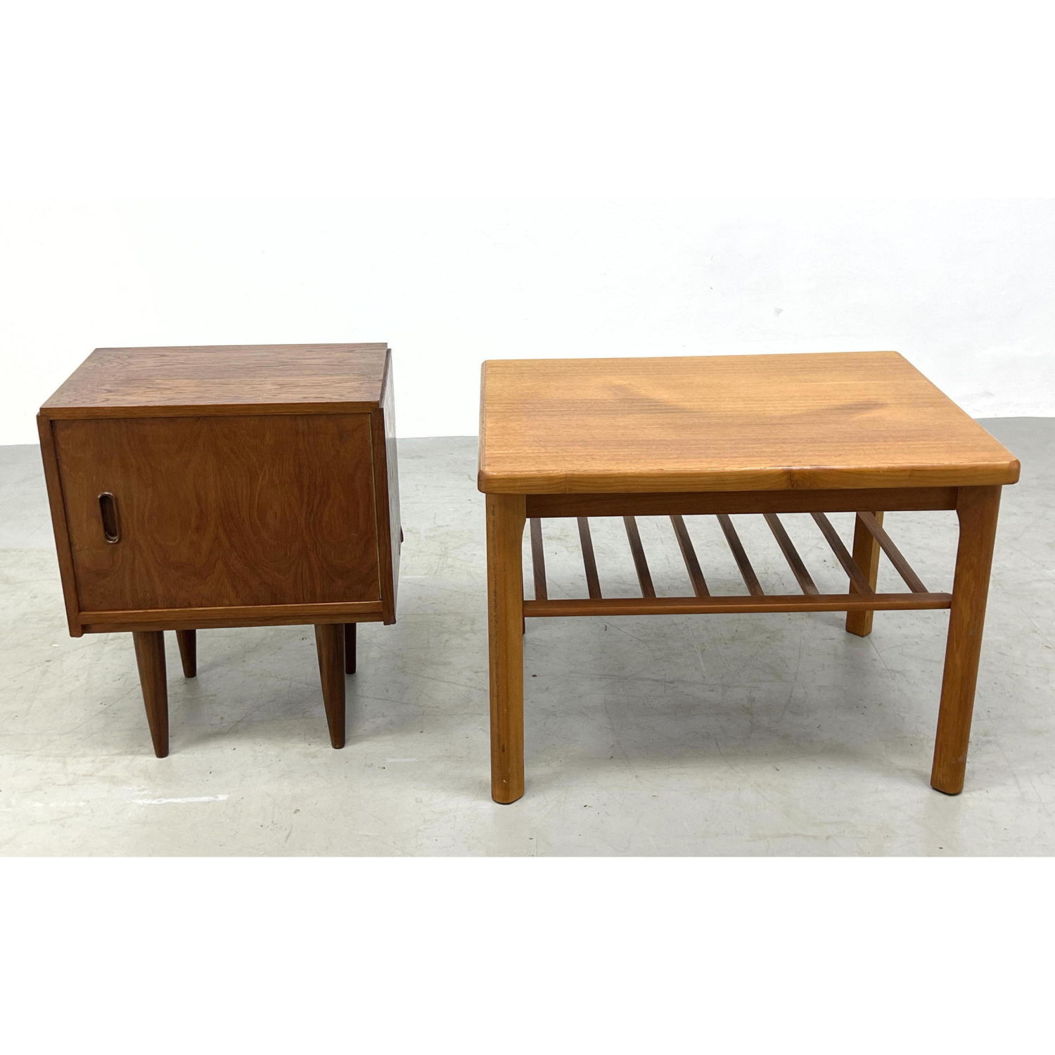2pc Danish Modern Teak Furniture.