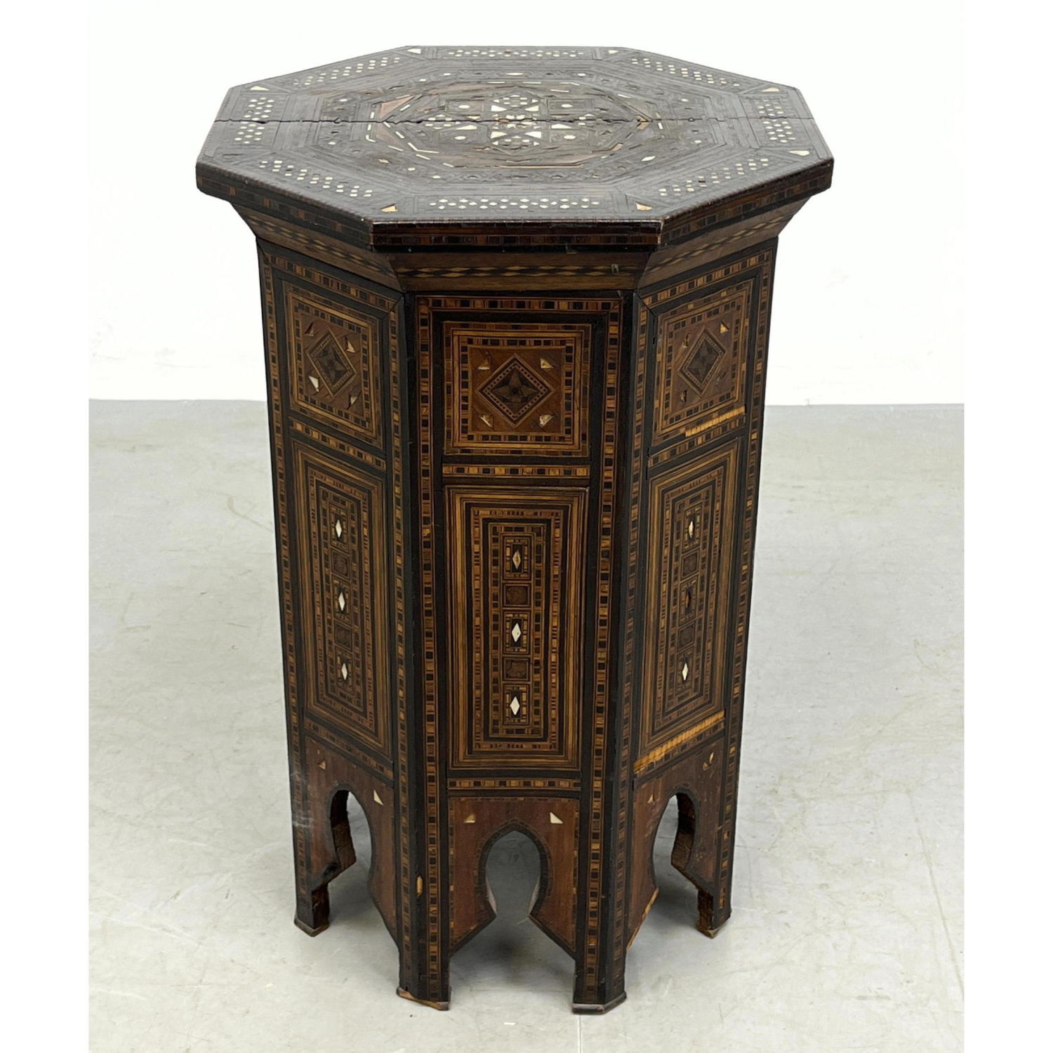 Syrian Inlaid Occasional Table