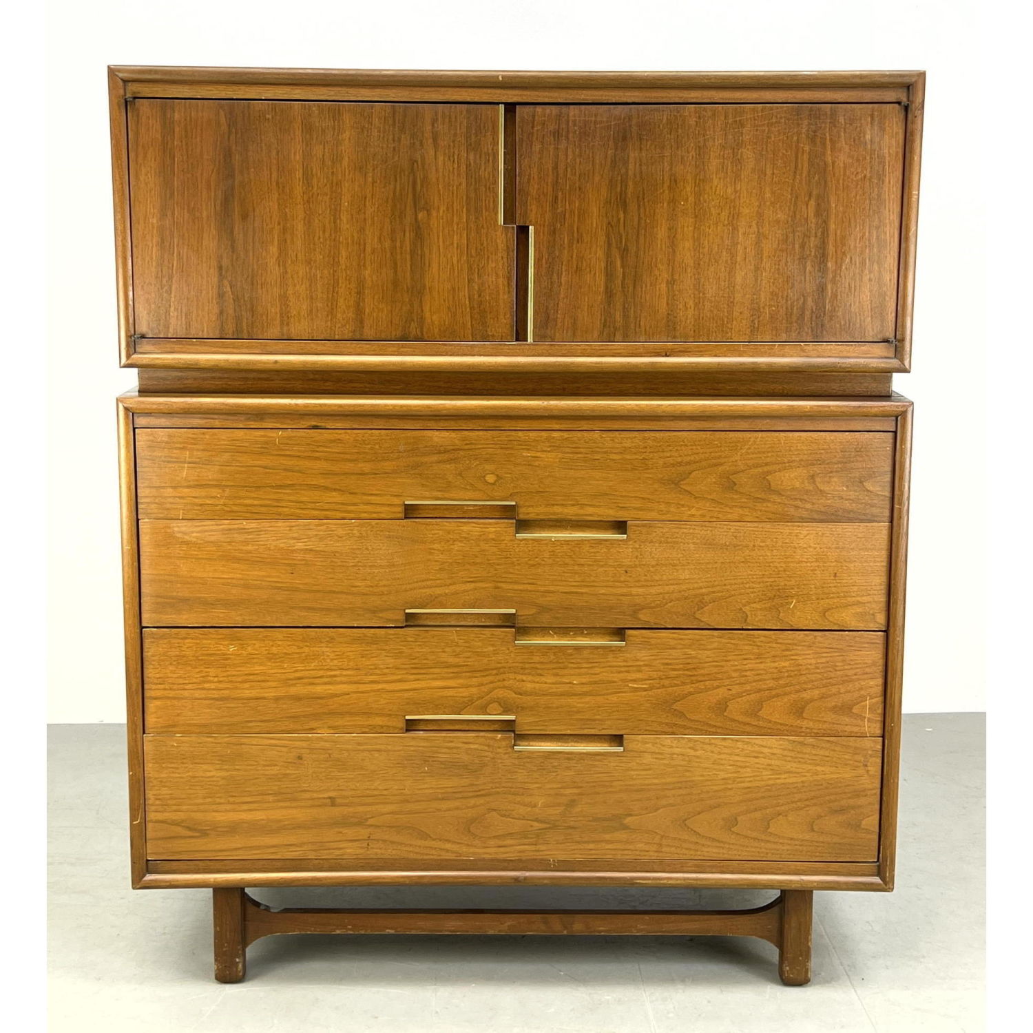 American Modern Tall Chest Dresser with