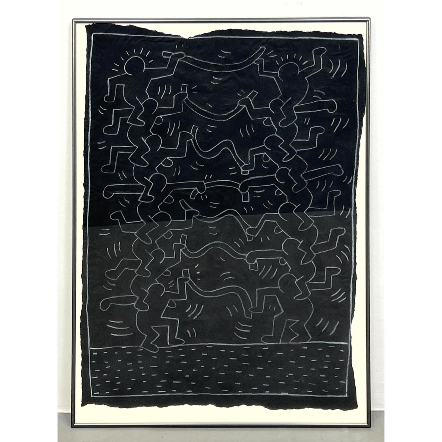 Keith Haring inspired Modern Art 2b9f2d