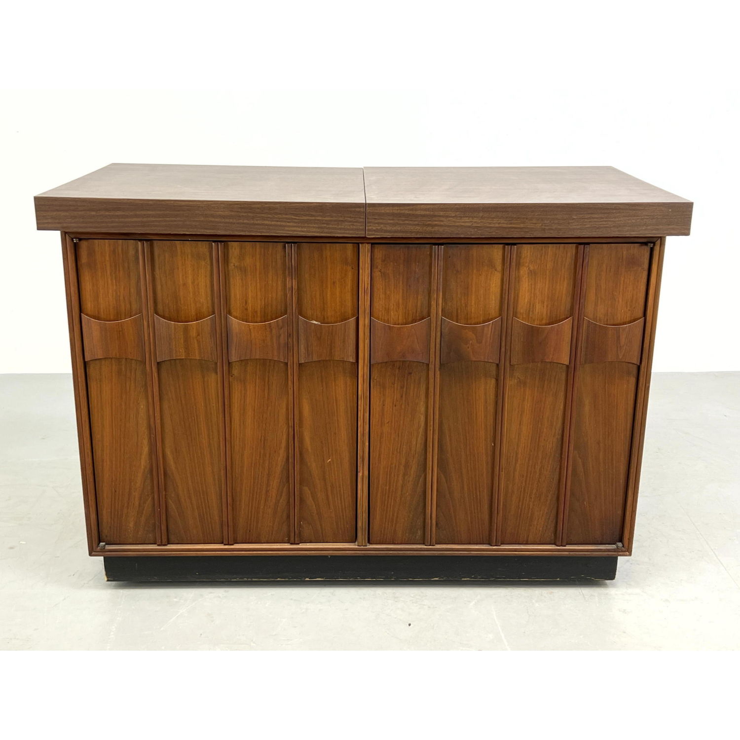 American Modern Walnut Cabinet 2b9fb9