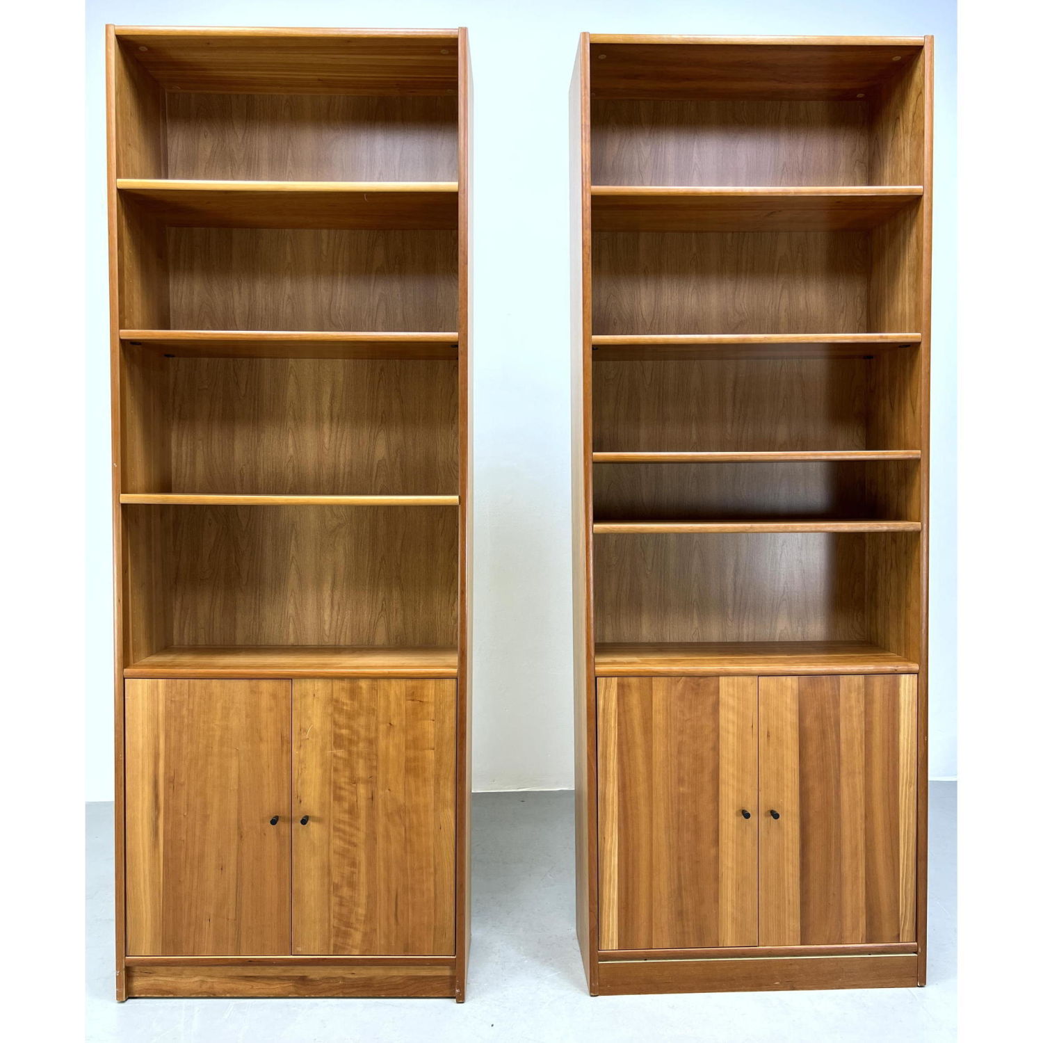 Pr Danish Modern Bookcases with