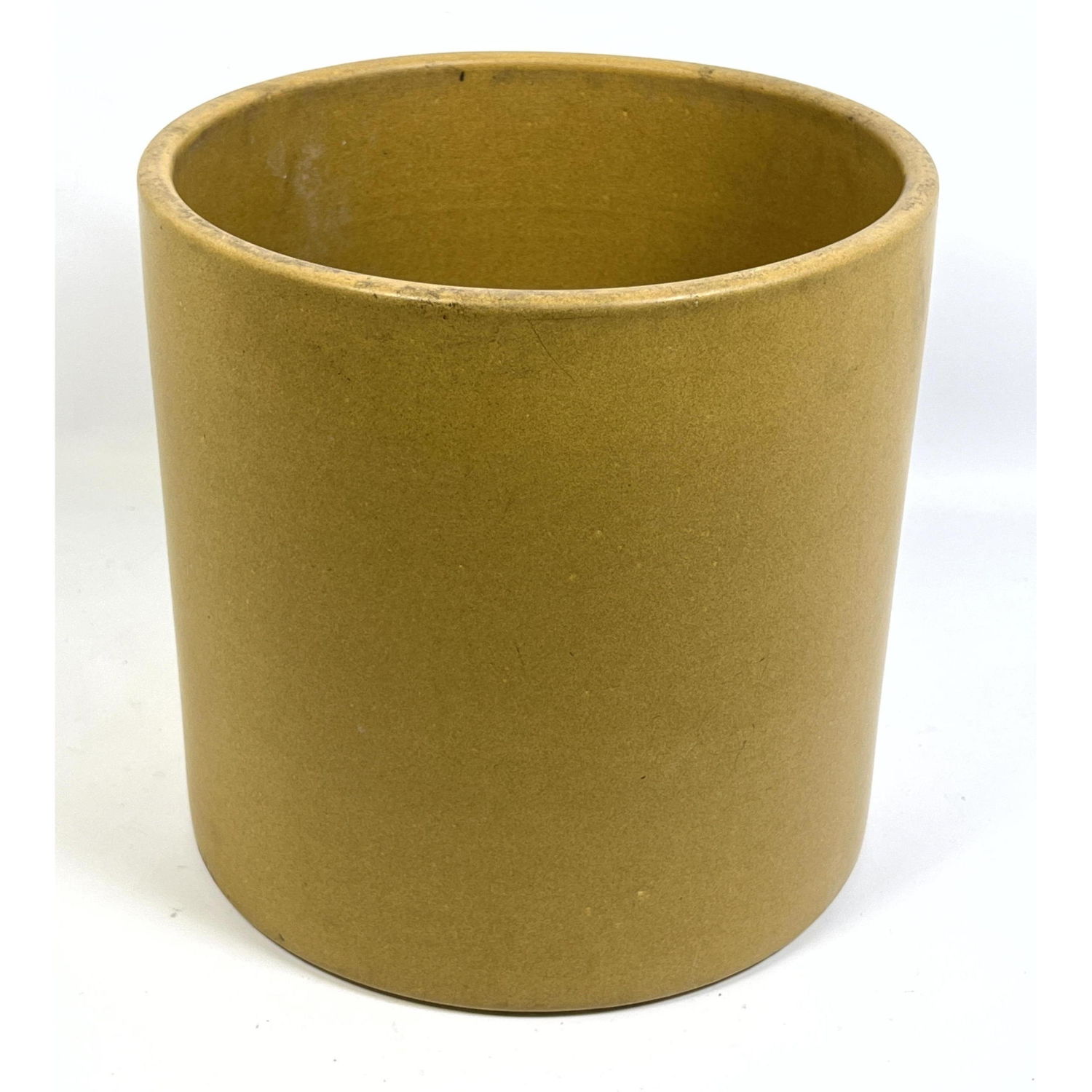 USA Architectural Pottery Planter. Mustard