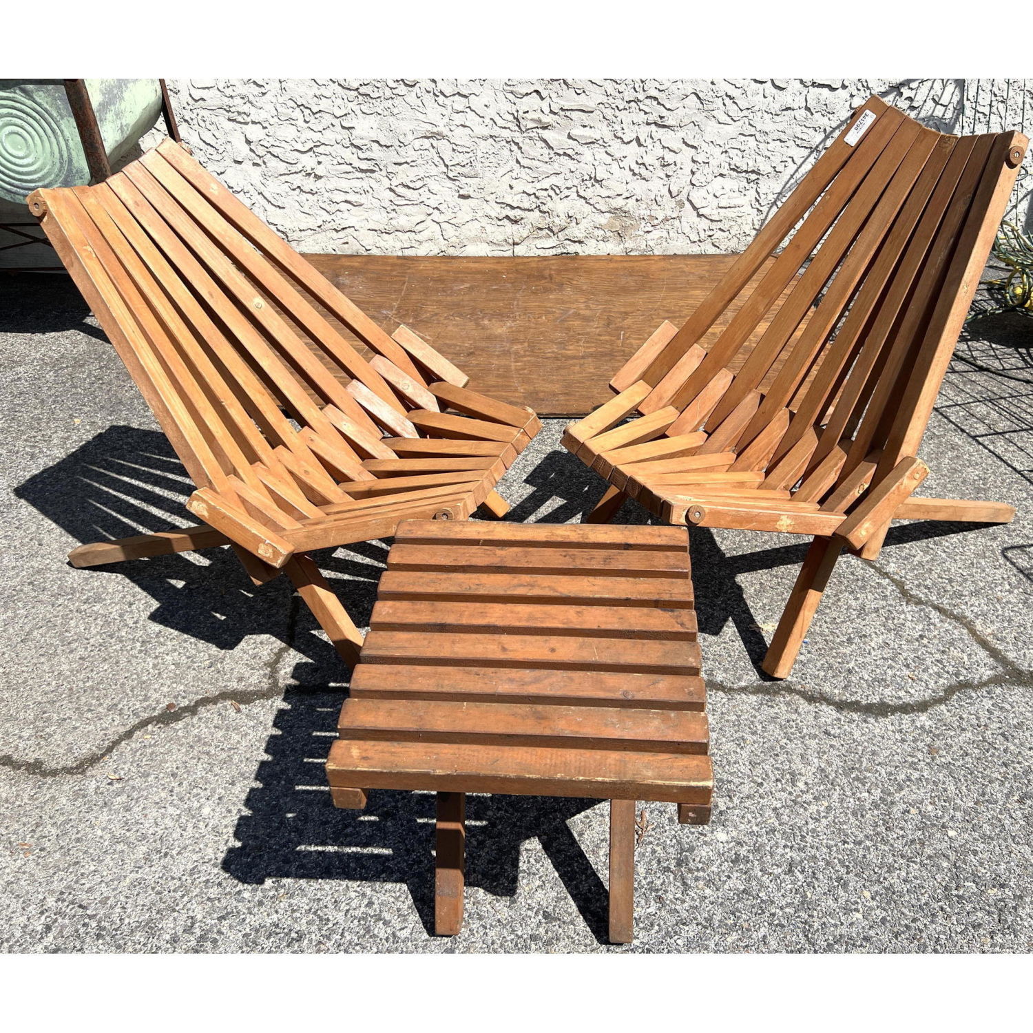 3pcs Set Collapsable Pine Bar Lounge 2ba21d