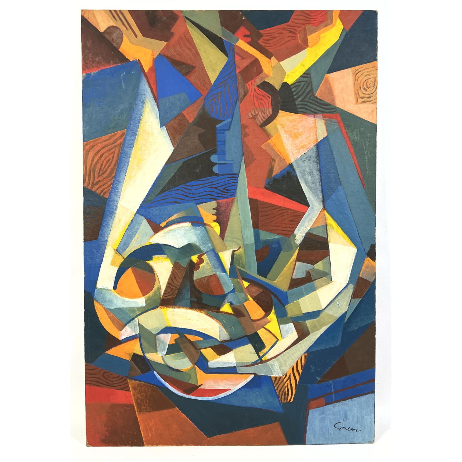 CHAN Modernist Abstract Painting