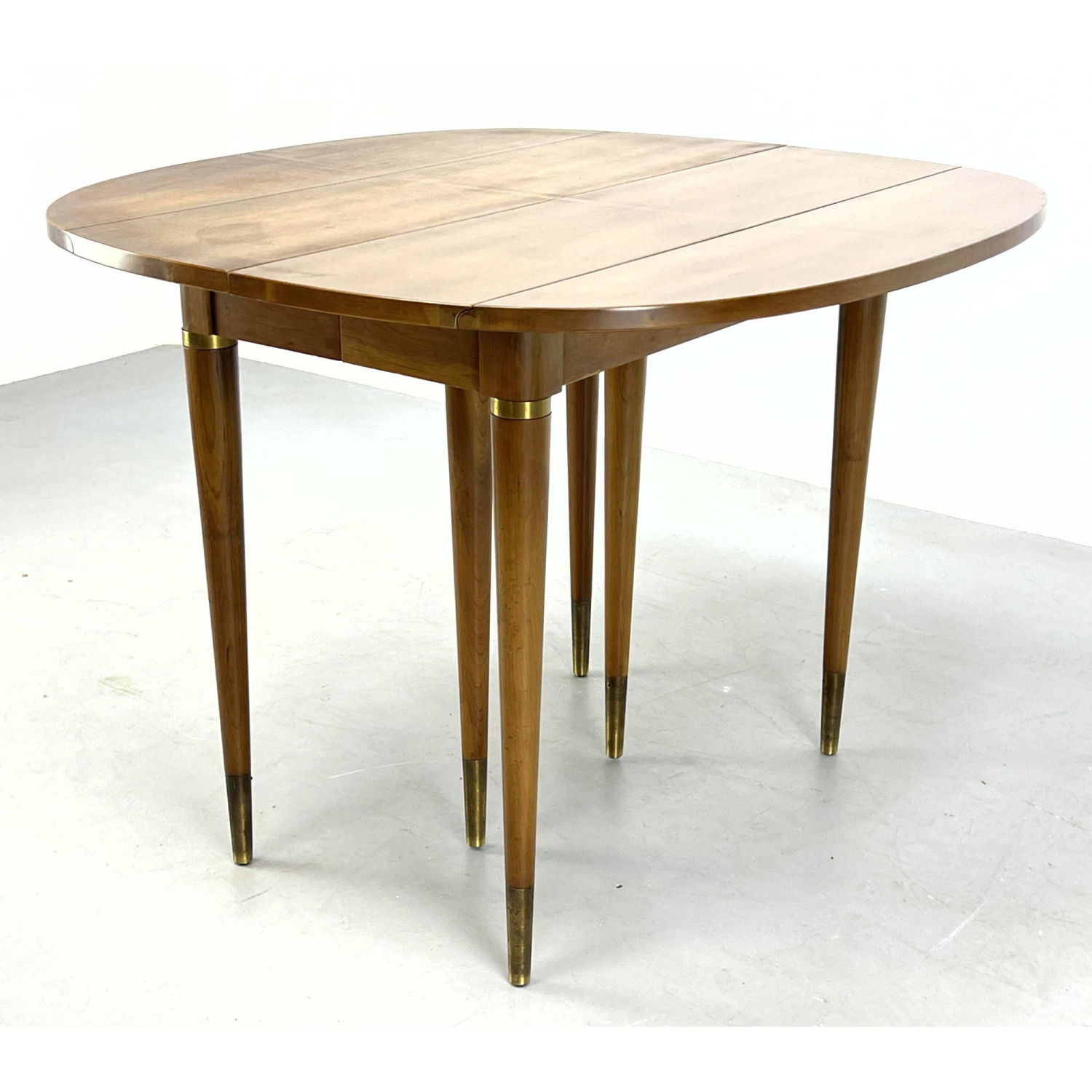 Modernist Drop Side Dining Table. Elegant