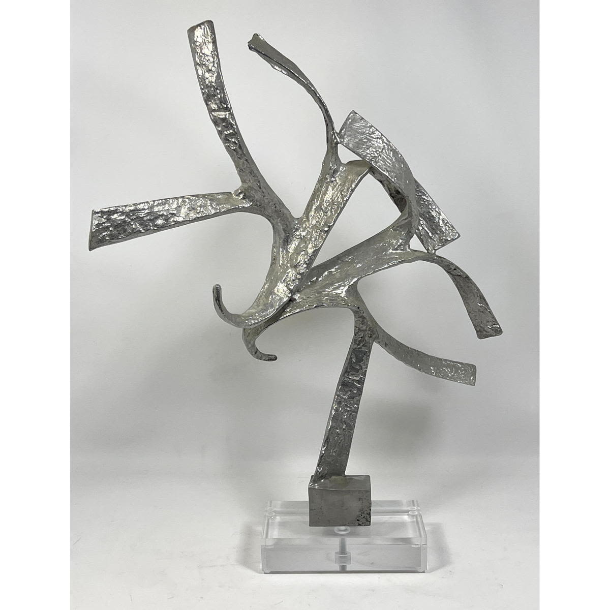 Abstract Modern Aluminum Sculpture
