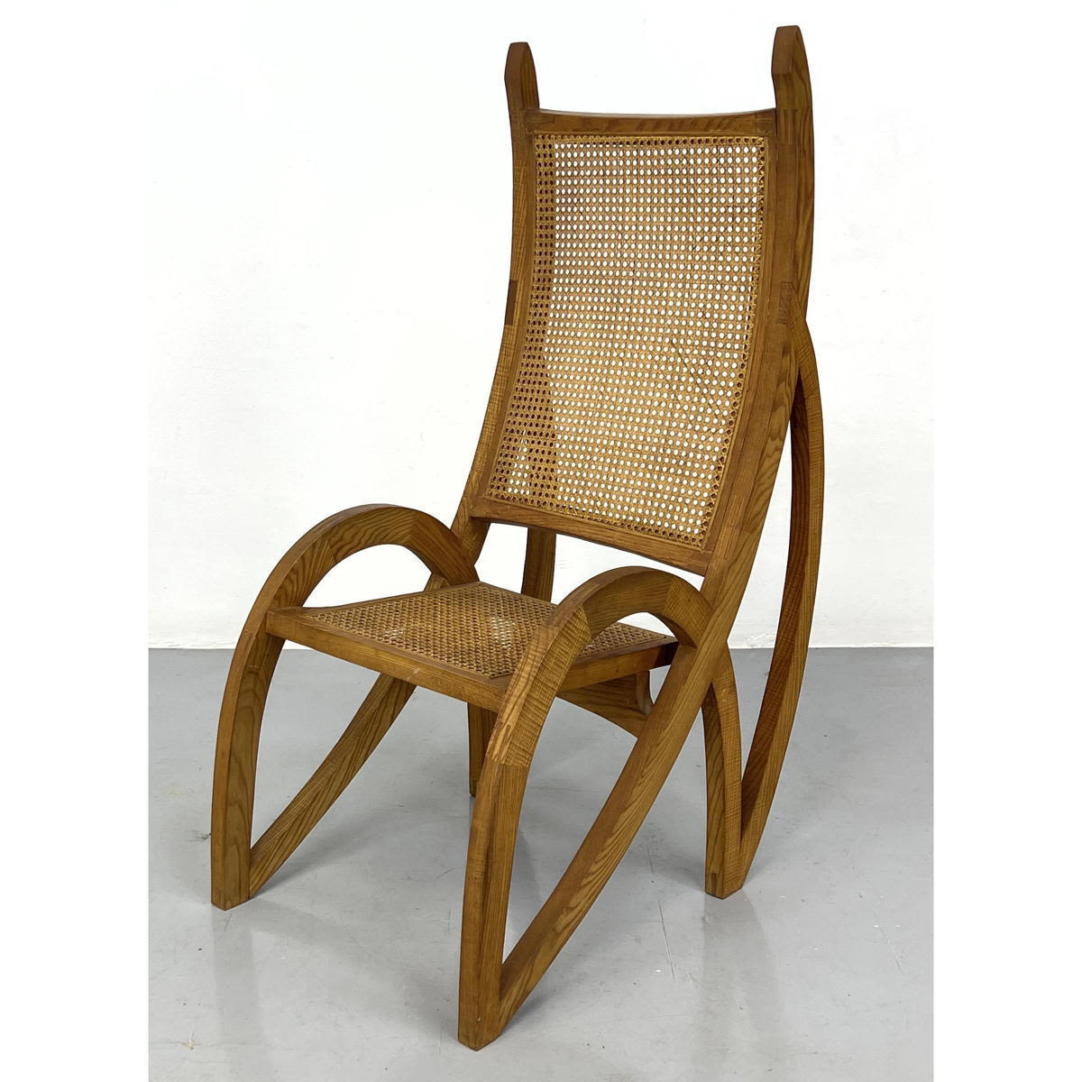 Unusual form Lounge Chair with
