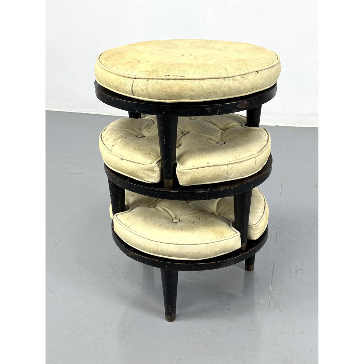 M. HAYAT BROS Stacking stool Ottomans.