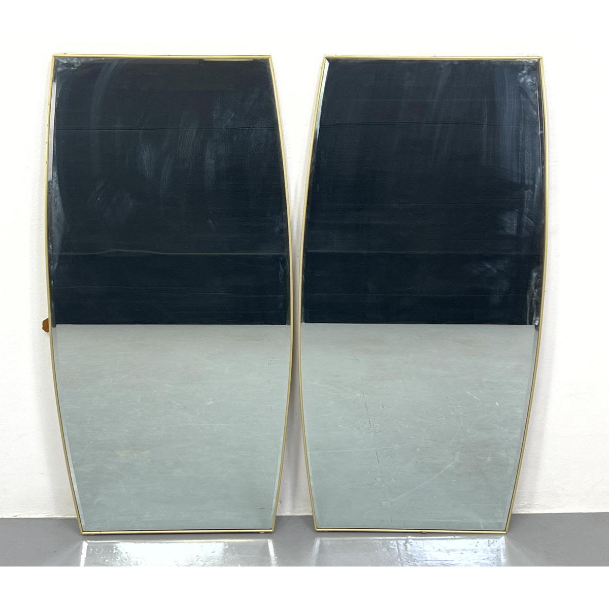 Pr McCobb Style Metal Frame Mirrors  2b8151