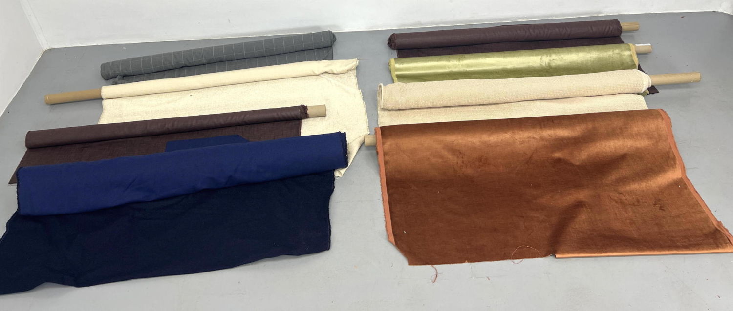 9 bolts upholstery curtain fabric  2b81ab