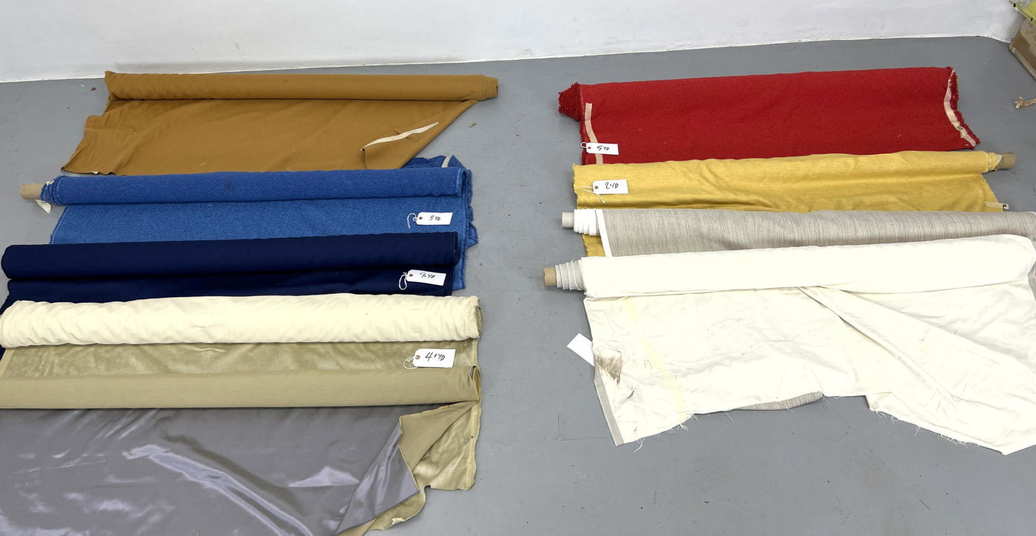 9 bolts upholstery curtain fabric  2b81b2