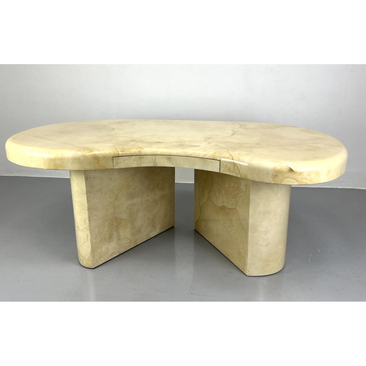 Karl Springer Goatskin Desk made 2b82c4