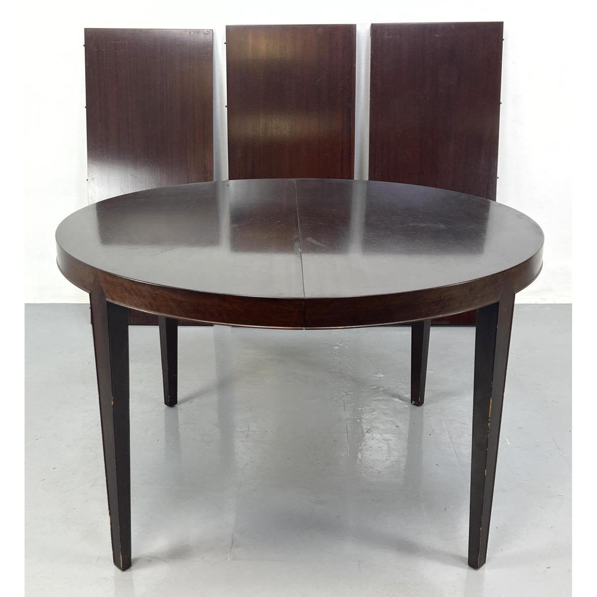 Angled Leg Base Dining Table with