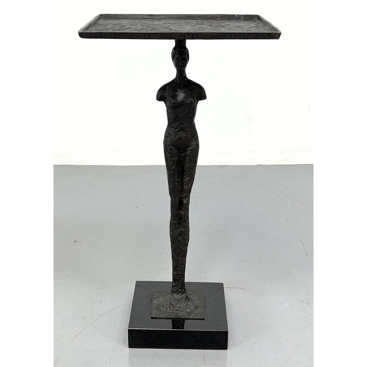 Giacometti style bronze figural 2b8341