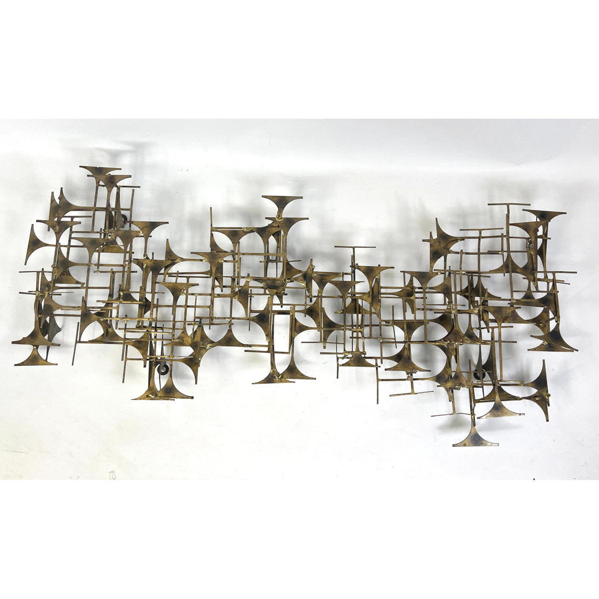 Marc Weinstein Metal Wall Sculpture.