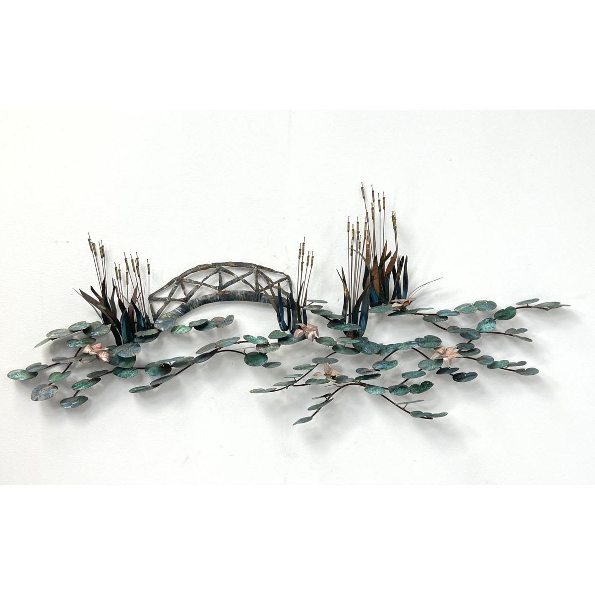 C JERE Style Wall Sculpture Lily 2b836b