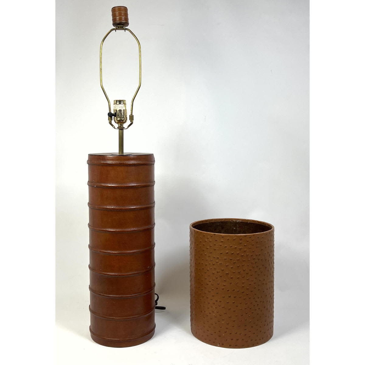 2pcs Jacques Adnet style lamp 2b839c