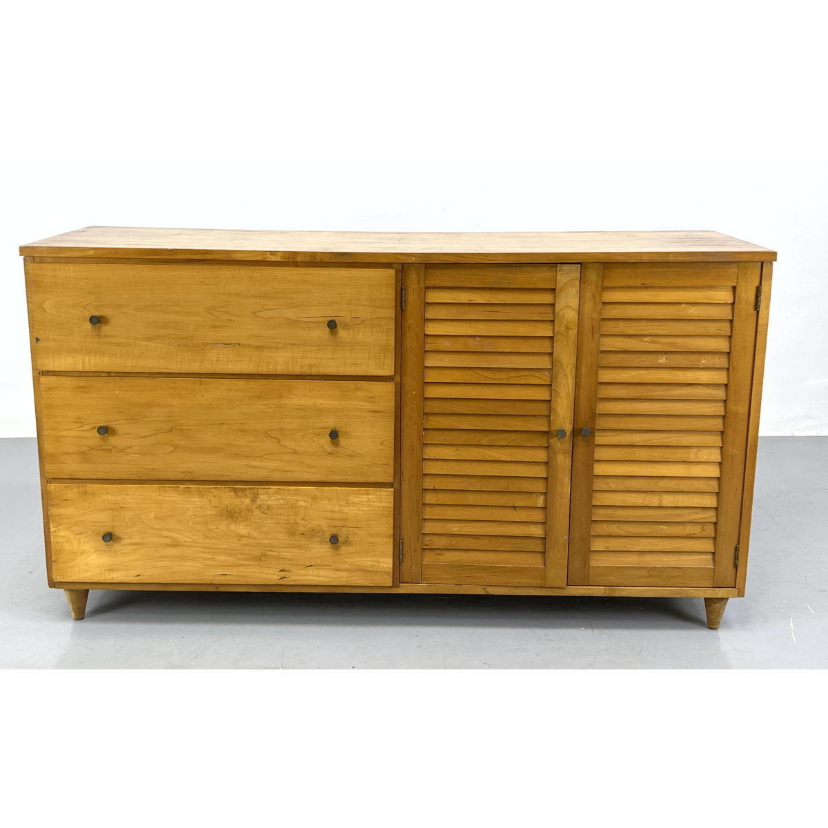 Birch Mid Century Modern Dresser 2b83d5