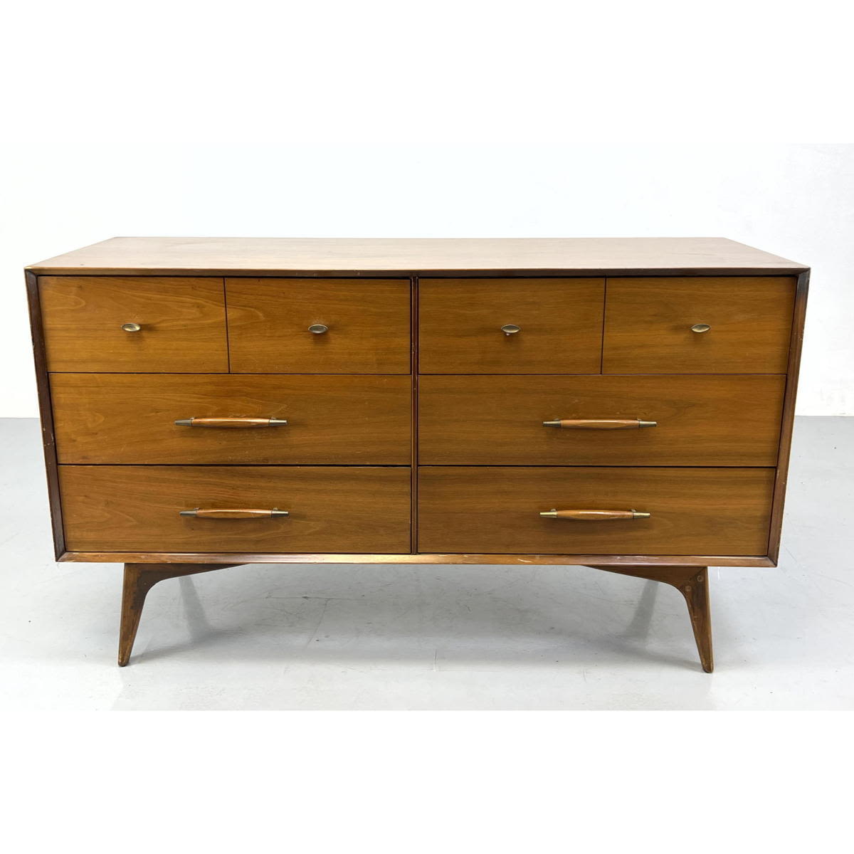 American Modern Low Chest Dresser. 

Dimensions: