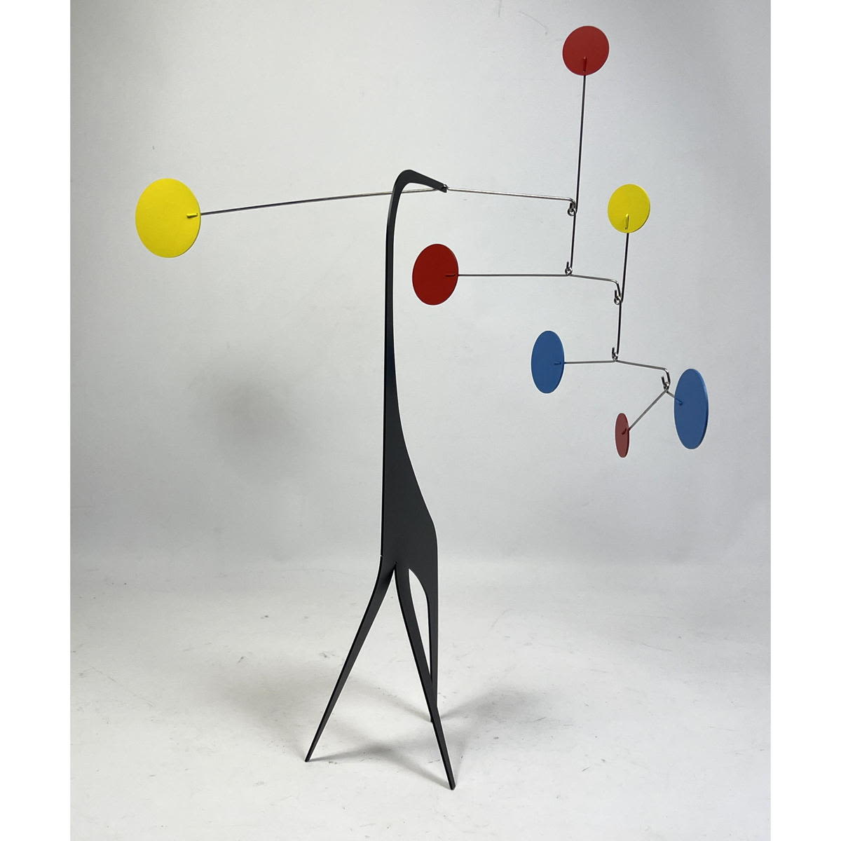 Small Table Top Metal Kinetic Wind Sculpture