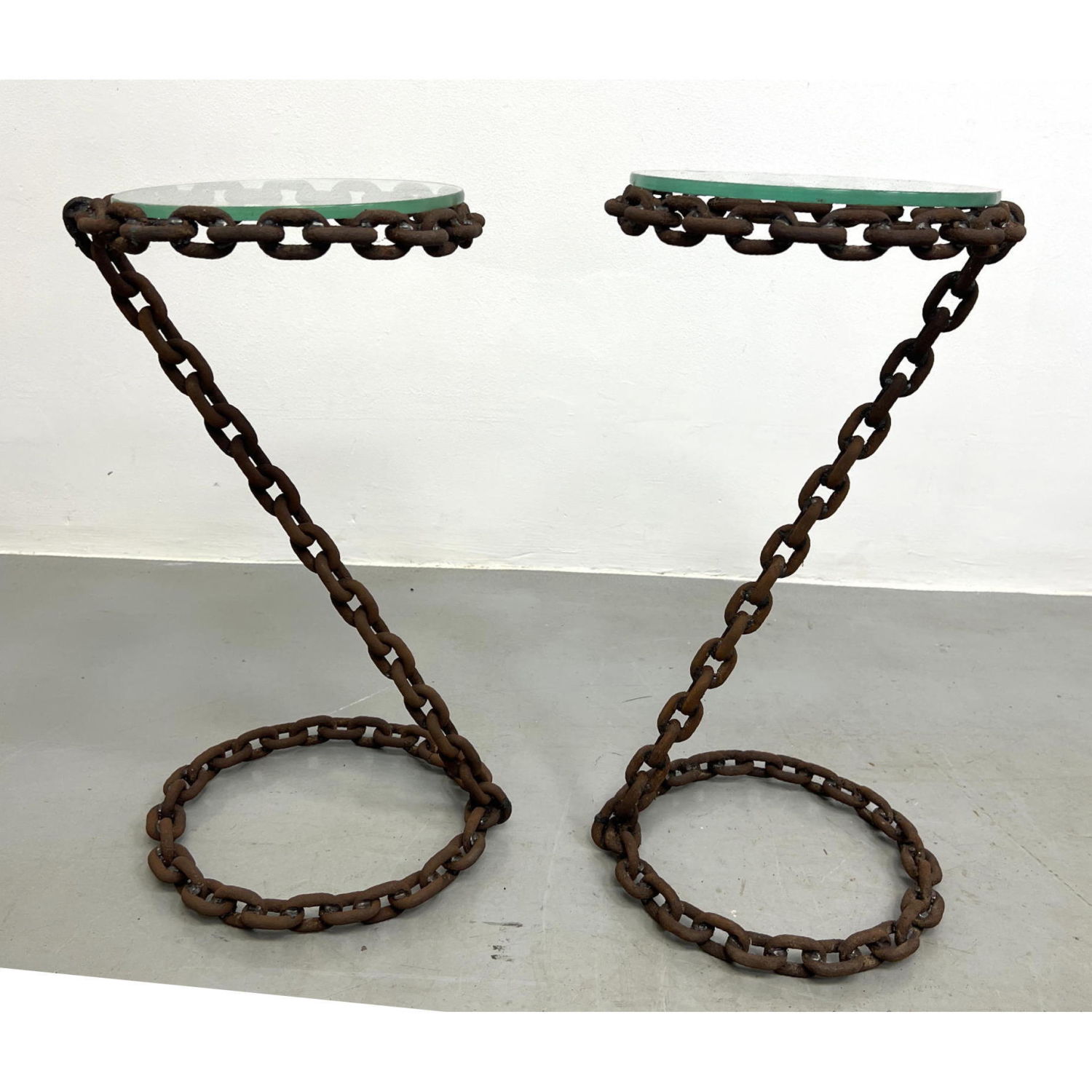 Pair Franz West Chain Form Side 2b8640