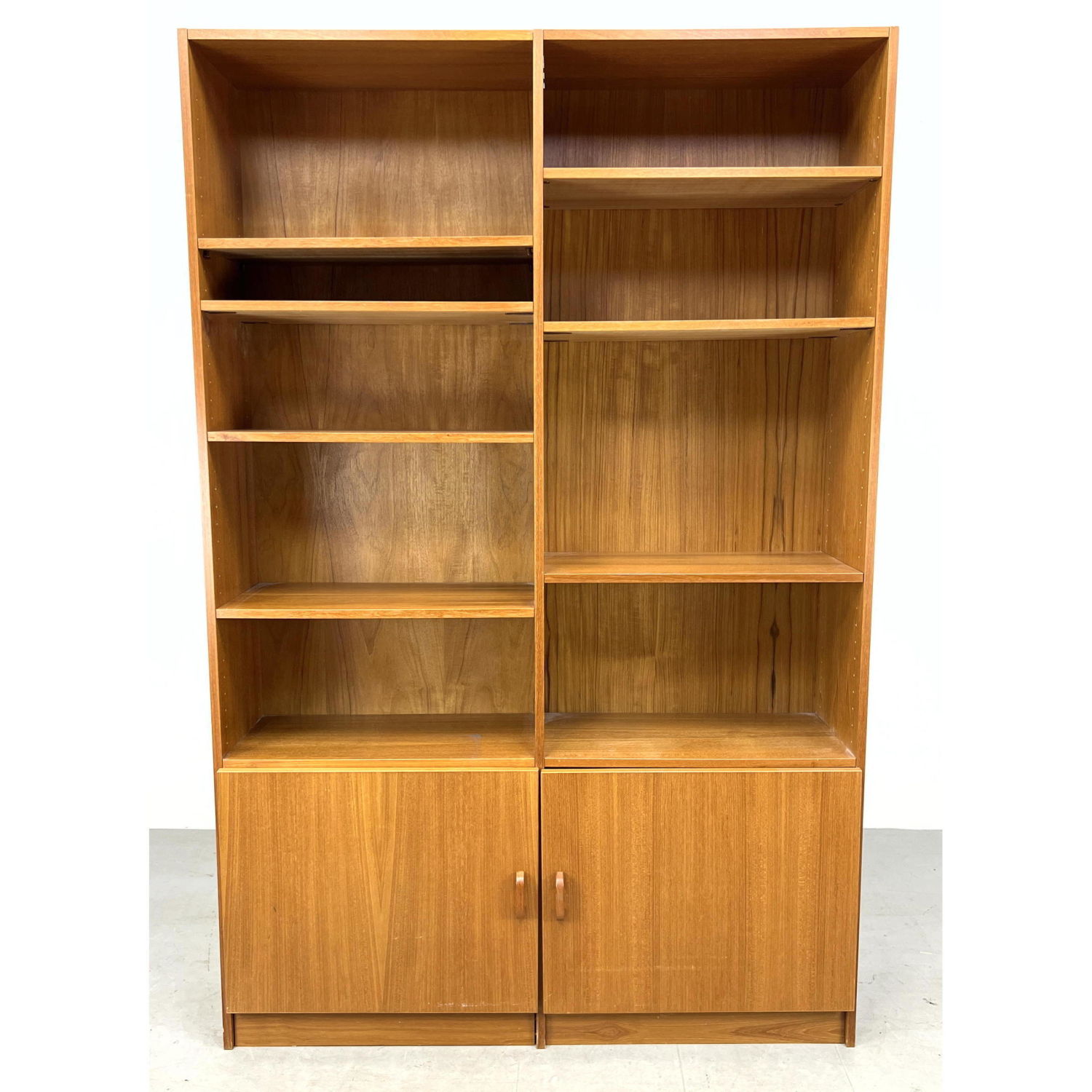 Large Tall Danish Modern Teak Book 2b86bd