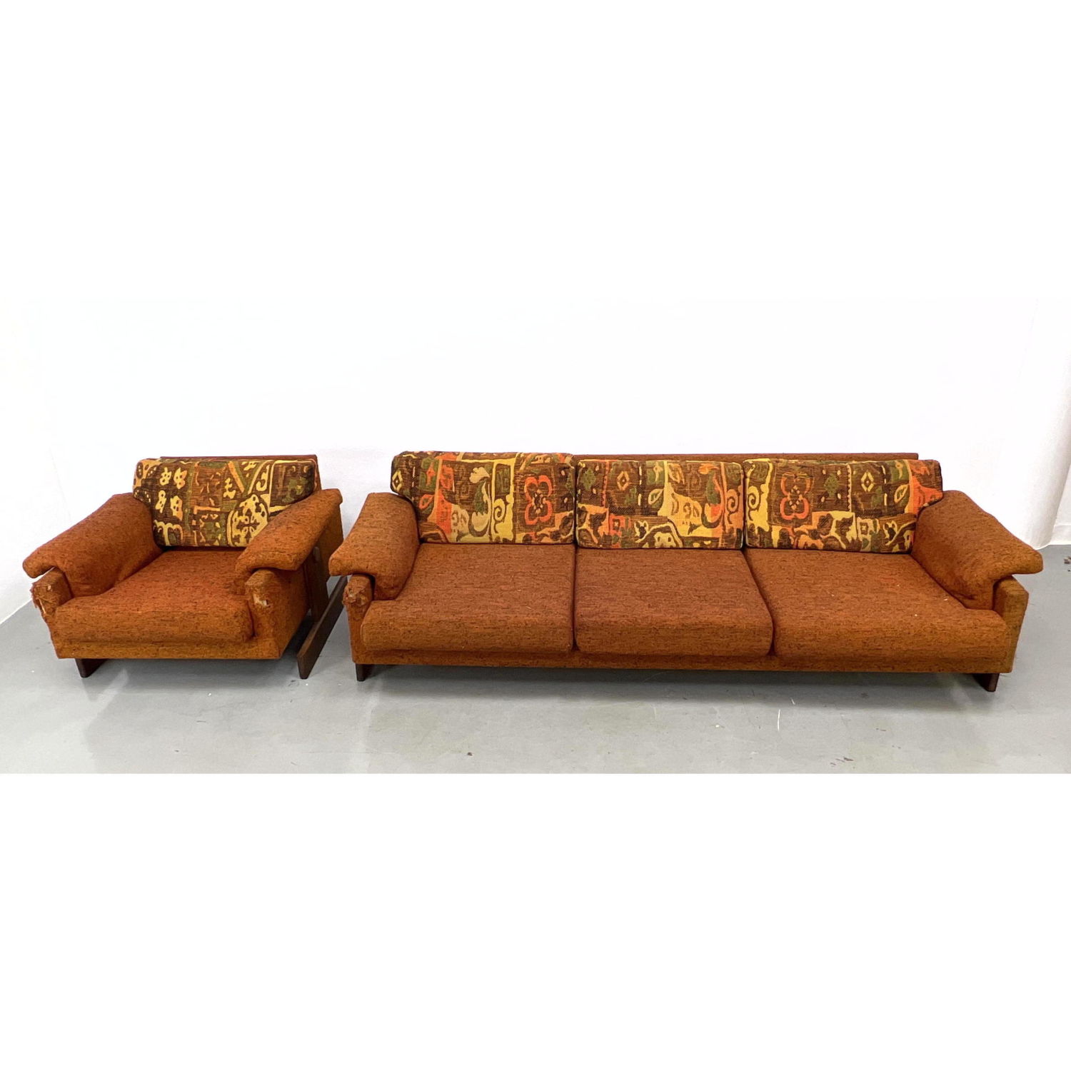 ADRIAN PEARSALL Orange Sofa Lounge 2b87ed